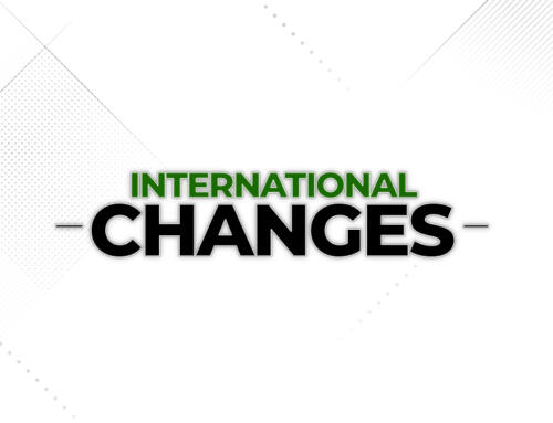 International Changes